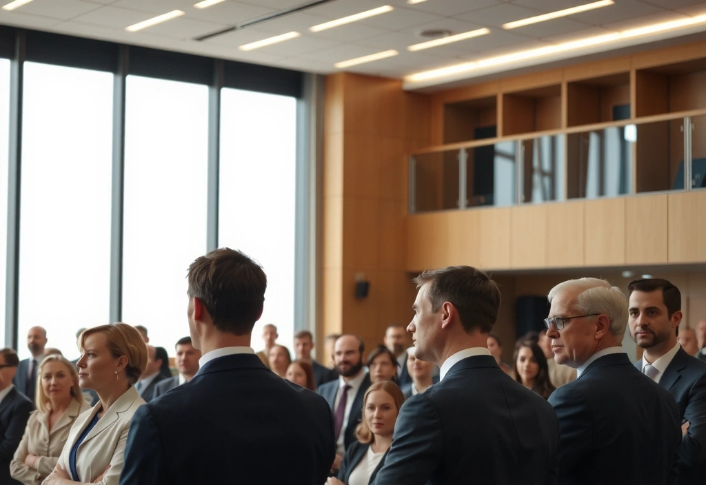 Dibattito politico in Parlamento