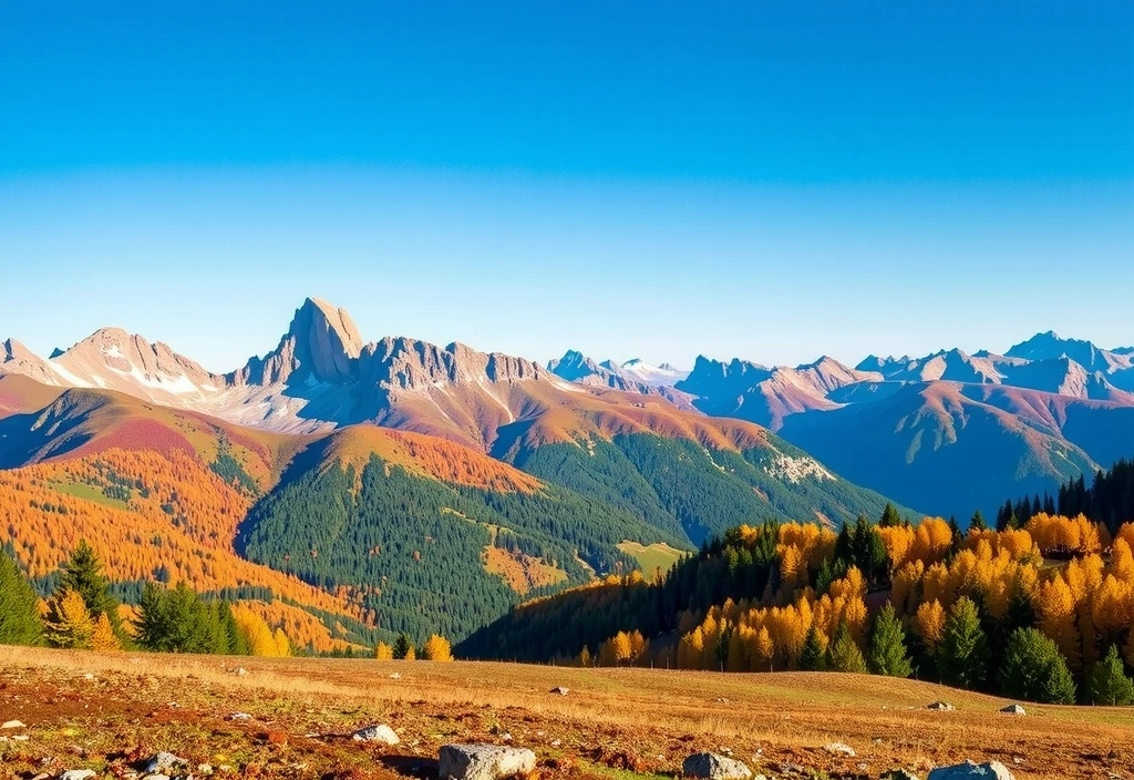 Panorama delle Dolomiti